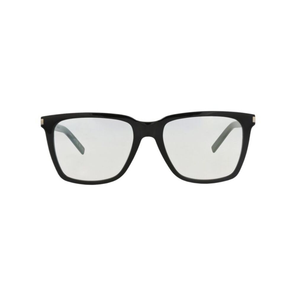 Saint Laurent Photochromic Square-Frame Recycled Acetate Sunglasses Black Womens
